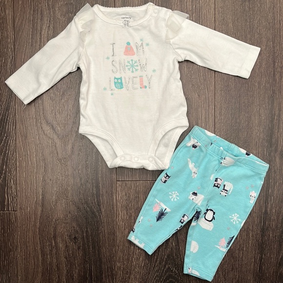 Carter's Matching Sets 52 Carters Baby Girl 2 Piece Set Poshmark